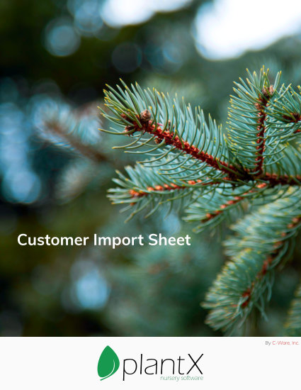 Customer Import